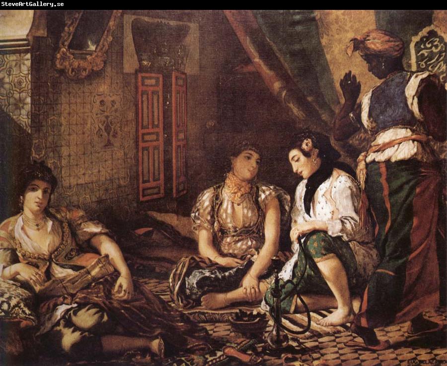 Eugene Delacroix Women of Aleigers
